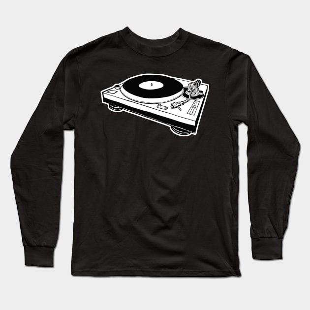 Turntable Long Sleeve T-Shirt by Wakanda Forever